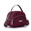 One Shoulder Versatile Mini Bag Casual Oxford Cloth Women's Bag Mobile Wallet Printed Nylon Cloth Bag Crossbody Bag