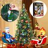 Office Desk Decoration Christmas Advent Calendar 2026, 24-Day Surprise Countdown with 24 Festival Celebration Supplies Acrylic Pendants, Anime Themed