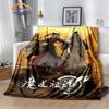 Anime Grandmaster of Demonic Cultivation Flannel Soft Throw Blanket Mo Dao Zu Shi Lightweight Warm Sofa Bed  Travel Quilt