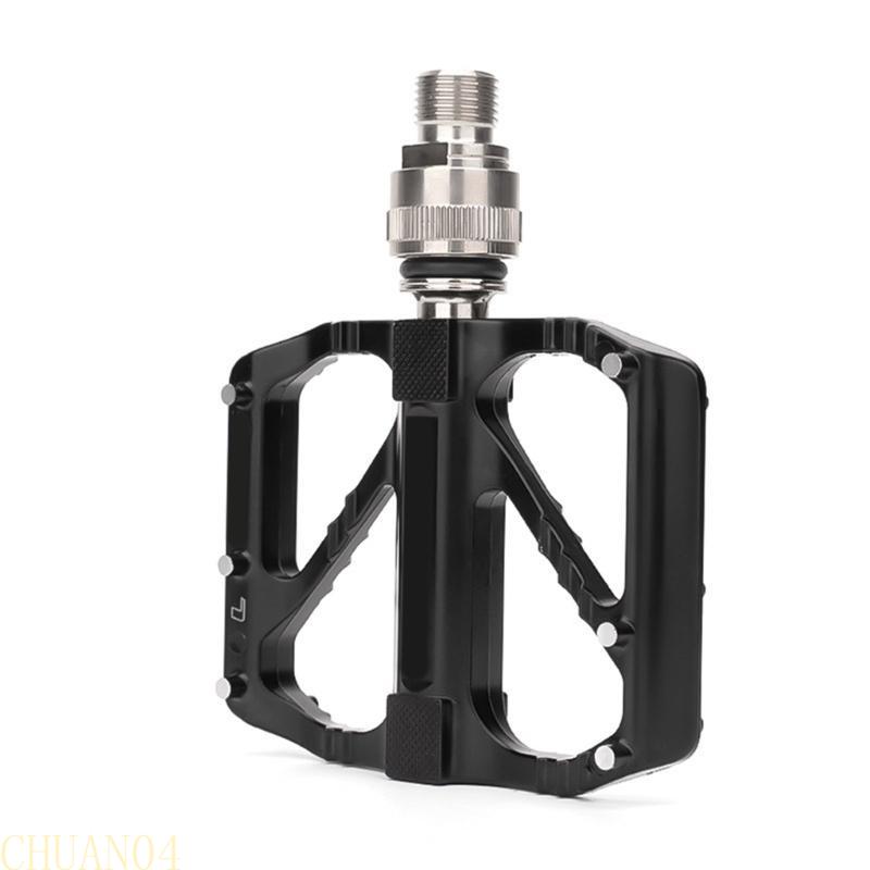A1A2 Bearings Wide Flat Cycling Pedals Nonslip R27 Road Bicycles Pedals Aluminum Alloy Mountain Bicycles Pedals Enduring