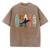 Printed Tshirt Surfer Surf Hawaii Board Boys Camisas Basicas Hombre Original Mens Tshirts Vintage Washed Clothes