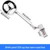 4-Point Cap Electroplated 304 Stainless Steel Float Valve – High Temp, Boiling Water, Acid & Alkali Resistant