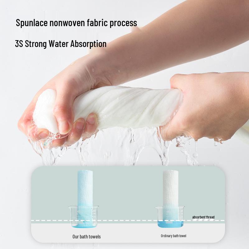 Individually Packaged Non-woven Disposable Bath Towels for Beauty Salons, Hotels, Saunas, and Pools
