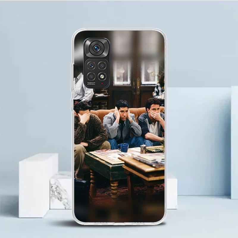 Friends Tv Show Funny Family Phone Case For Xiaomi Redmi Note 15 14 14S 13 12S 12 Pro Plus 11S 11 11T 11E 10S 10 + Soft TPU Back