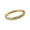Colorful Vintage Cloisonne Bangle Traditional Enamel Bangle Openwork Engraving Flower Bangle  Women
