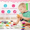 Монтессори Игра на сопоставление букв с мороженым для раннего развития ребенка, познание цветов, взаимодействие родитель-ребенок, игрушка-пазл, подарок
