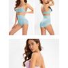 Женское бесшовное тонкое корректирующее белье с высокой талией для контроля живота, послеродовое, формирующее, для подтяжки ягодиц