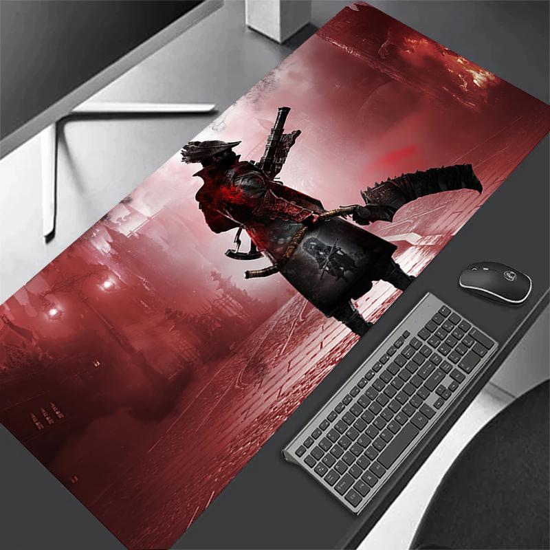 XXL Компьютерная Аниме Bloodborne Геймер XL Коврик для стола Большой Размер Игровой Коврик для мыши Ковер для клавиатуры ПК Оверлок Стол Коврик для мыши x