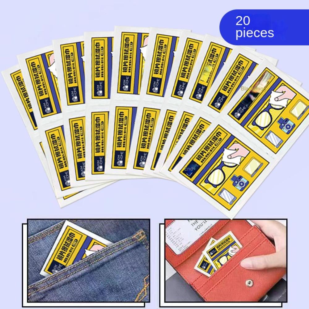 Eye Wear Accessories Anti-fog Glasses Wipes High Quality Cleaning Cloth