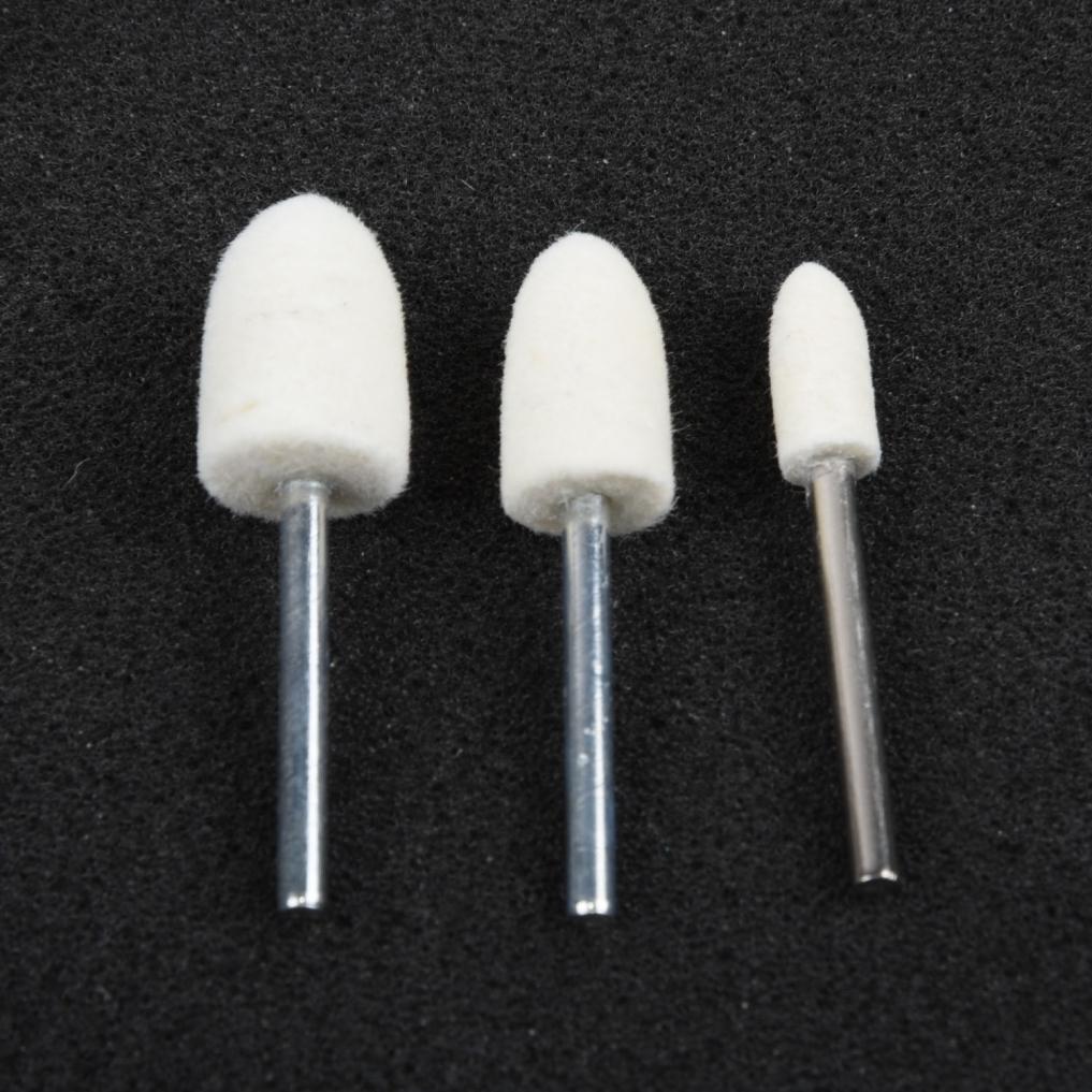 Аксессуары Фетровые полировальные круги Бежевые Для Дерева Ювелирных изделий