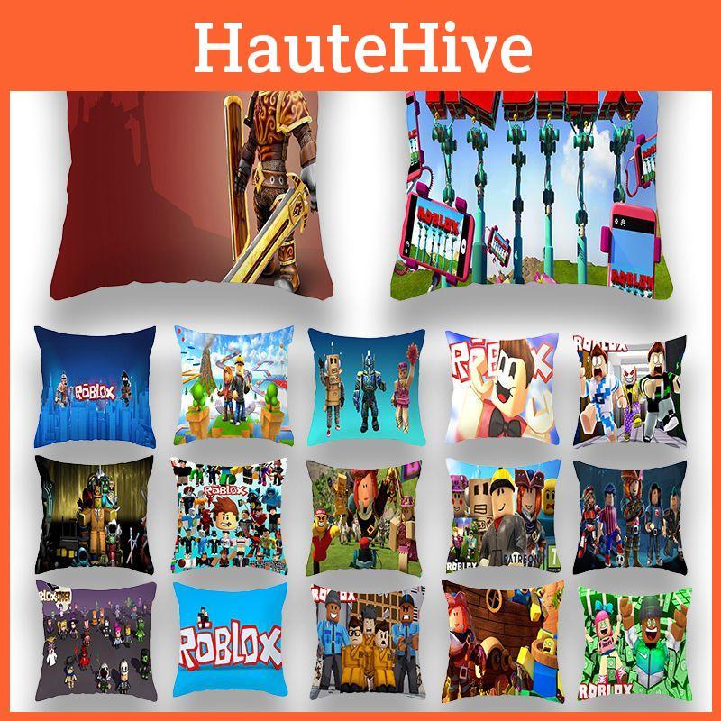 Игра Роблокс Наволочка Квадратная Защита Подушки Декор Поддержка Спины Чехол Мат