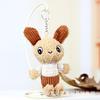 Adorable Bunny Plush Toy Keychain Small Rabbit Stuffed Animal Cute Bag Charm Gift