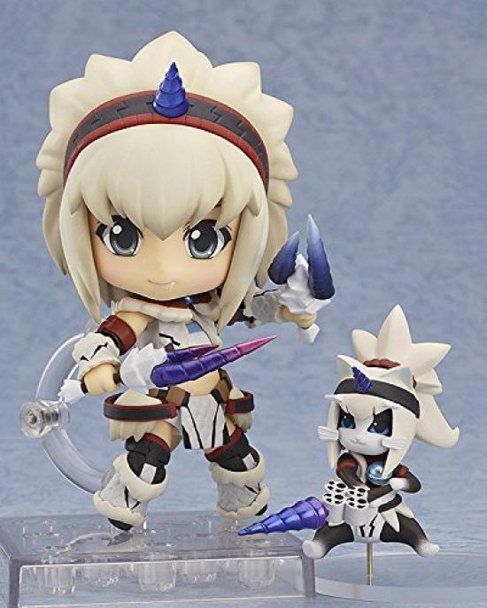 Нендороид Monster Hunter 4 Охотник Kirin Edition АБС и ПВХ Раскрашенная фигурка-акшен Немасштабная Переиздание