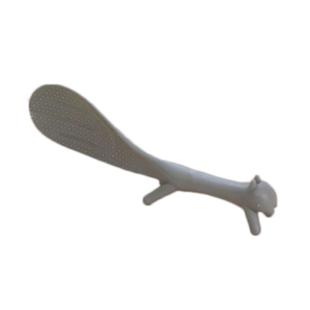 Can Stand Squirrel Shaped Ladle Lovely Meal Spoon Kitchen Supplie Rice Scoop