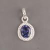 Iolite Gemstone 925 Sterling Silver Jewelry Handmade Pendant1.20" Gift For Women PP-7-7