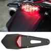 Universal Motorcycle LED Tail Light ABS Rear Fender Stop License Plate Holder For Enduro Dirt Bike Fender Taillight MX Trail