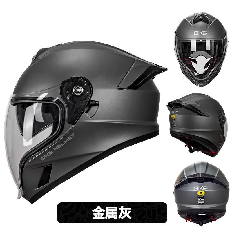 Full Face Motorcycle Helmet With Flip-Up Visor Anti-Fog Dual Lens 3C Certified Scooter Bike Riders