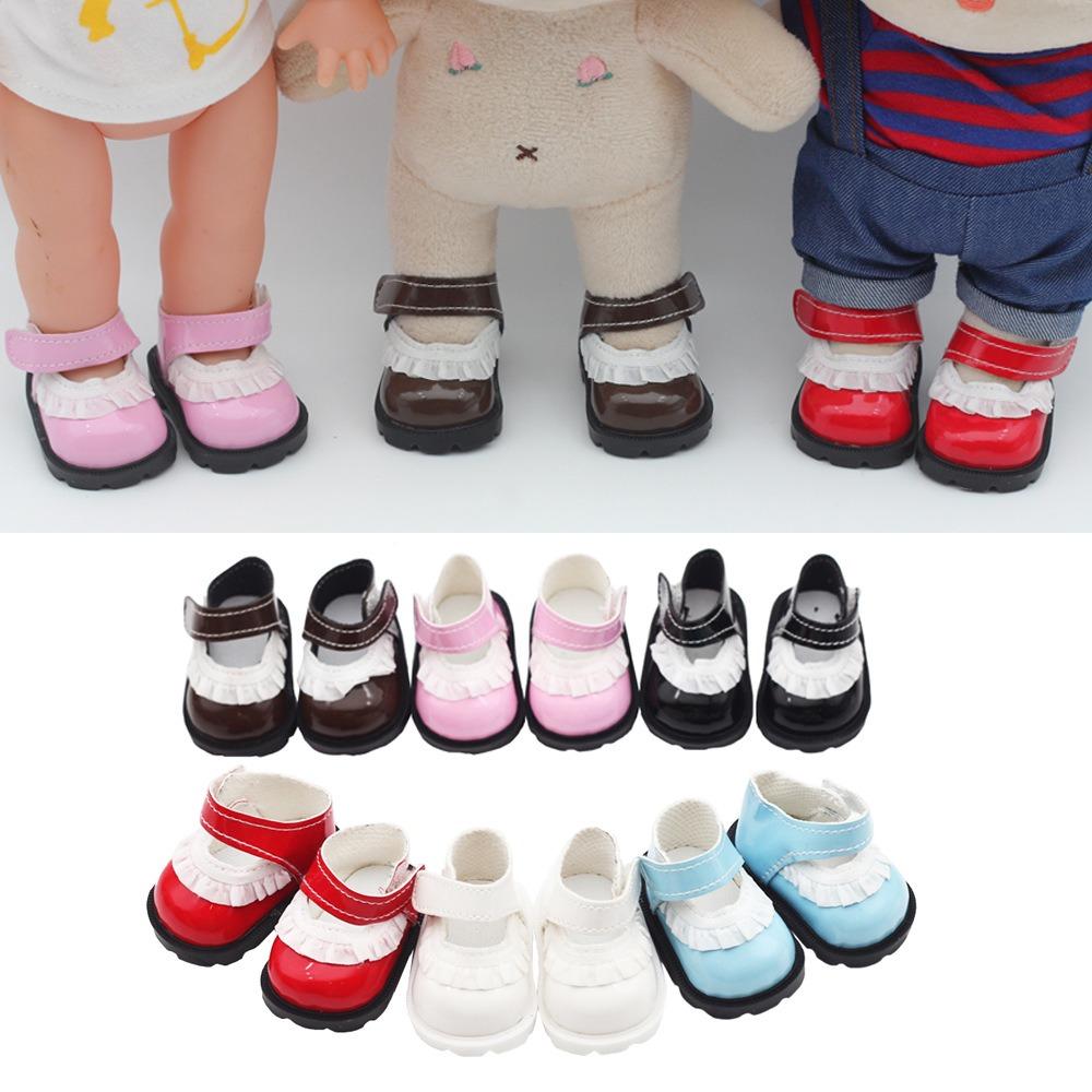 20см Мини Обувь Шнурки Клейкая Обувь Повседневная Кукольная Одежда Хлопковая Кукла