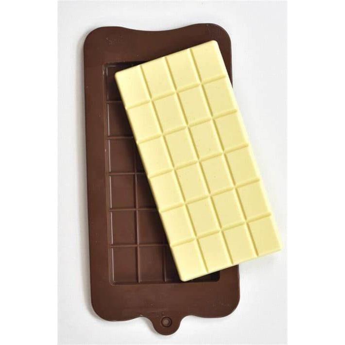 ORIGINAL DEALS Silicone Chocolate Mold 21x10x0.4cm for Homemade Chocolate, Candy, Jelly, or Ice Cubes