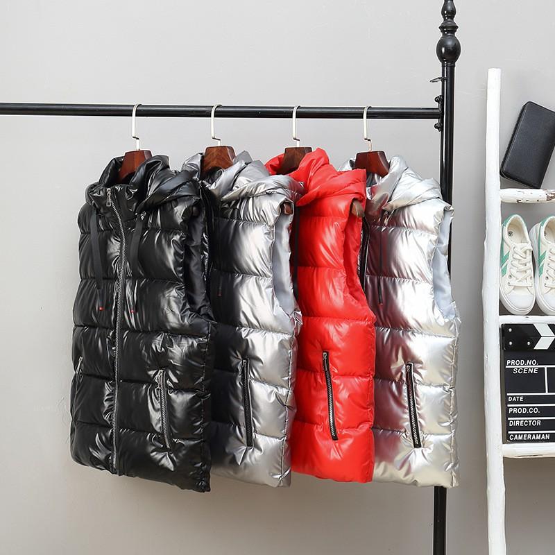 Mens Puffer Vest Warm Sleeveless Jacket Lightweight Trendy Outerwear Couples Winter Casual