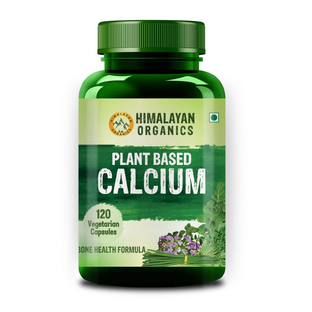 Кальций (120 кап, 500 мг), Calcium, Himalayan Organics