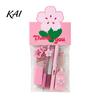 Macaron Color Stationery Flower Set, Correction Tape And Smooth Gel Pens Writing Pens, Portable Homework Essentials for Students Lightweight