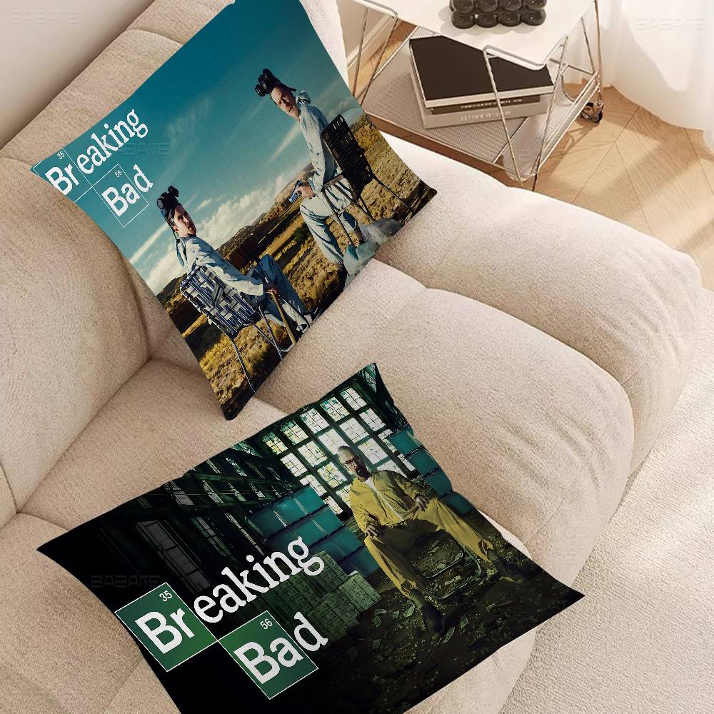 Tv Series B-Breaking Bad Pillow Gift Home Office Decoration Pillow Bedroom Sofa Car Cushion Coverpillow Case