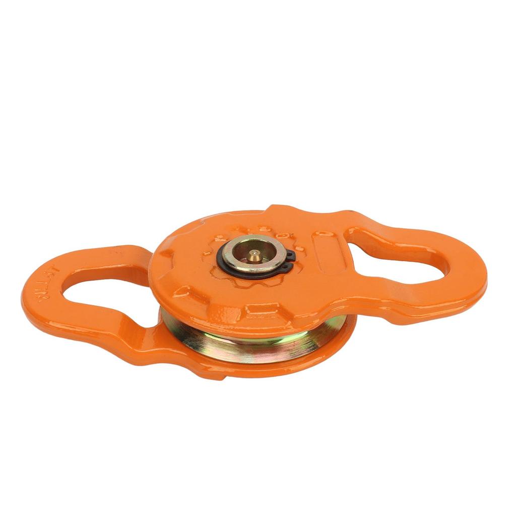 Snatch Block, 12.5 Ton Winch Snatch Block Towing Pulley Block, Heavy Duty Steel Off-Road