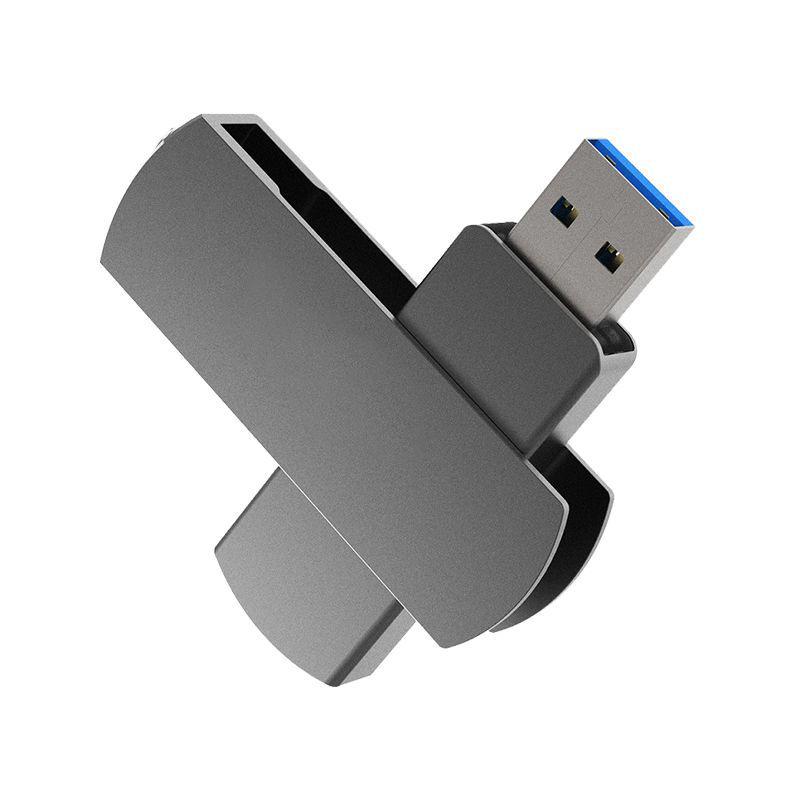 Металлический поворотный USB 3.0 флеш-накопитель Lankco U681 - Высокоскоростной, большой емкости, с шифрованием данных, идеально подходит для автомобильной музыки.