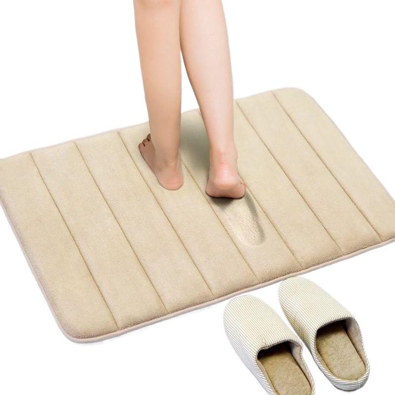 Thick Absorbent Bathroom Mat - Multi-Purpose Floor, Door, and Bedroom Carpet Mat