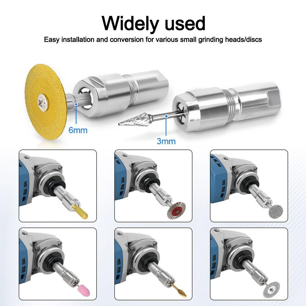 3mm/6mm Angle Grinder Adapter Head Multifunctional Hardware Tools 100-type Angle Grinder Drill Bit M10 Thread