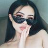 Sunglasses Women Half Frame Transparent Retro Colorful Sexy Ladies Vintage Feminino Small Sun Glasses Uv400