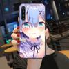 Rem Anime Cute Girl Phone Case For Xiaomi Mi 12 11T 10T 9T Lite Pro Ultra Note 10 Poco F3 F4 X4 GT Soft Black Phone Cover
