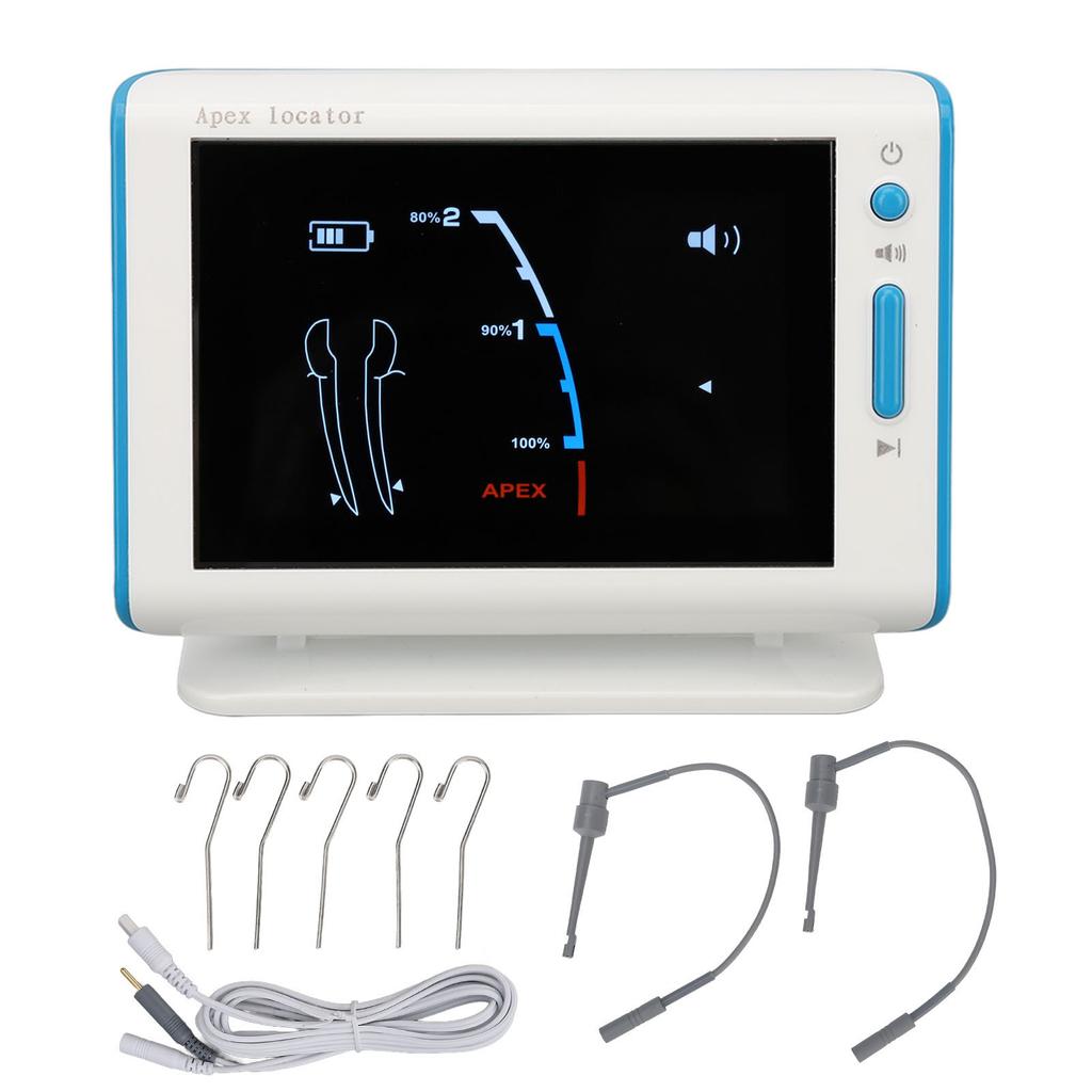 Dental Endodontic Apex Locator Large LCD Display Automatic Calibration Canal Root Finder