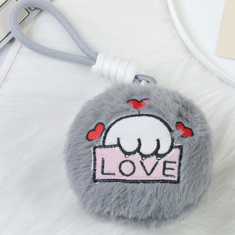 Плюшевая электрическая грелка для рук, подвеска в виде мультяшной сумки, мини-USB-шнурок, обогреватель для женщин и девочек