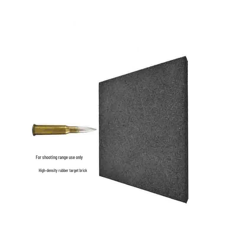 High-Density Rubber Bullet Trap Tile