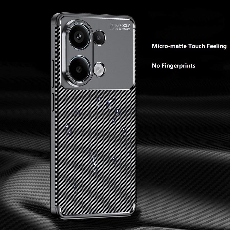 Силиконовый чехол из углеродного волокна для Xiaomi Redmi 13C 12C Note 13 POCO X6 Pro Plus Samsung Galaxy A15 A25 A05S A14 S24 Ultra OnePlus 12 11 5G 4G чехол для телефона