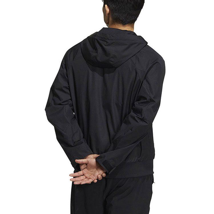 adidas Куртки Мужские Черные С Капюшоном Умеренные Другие HN9037