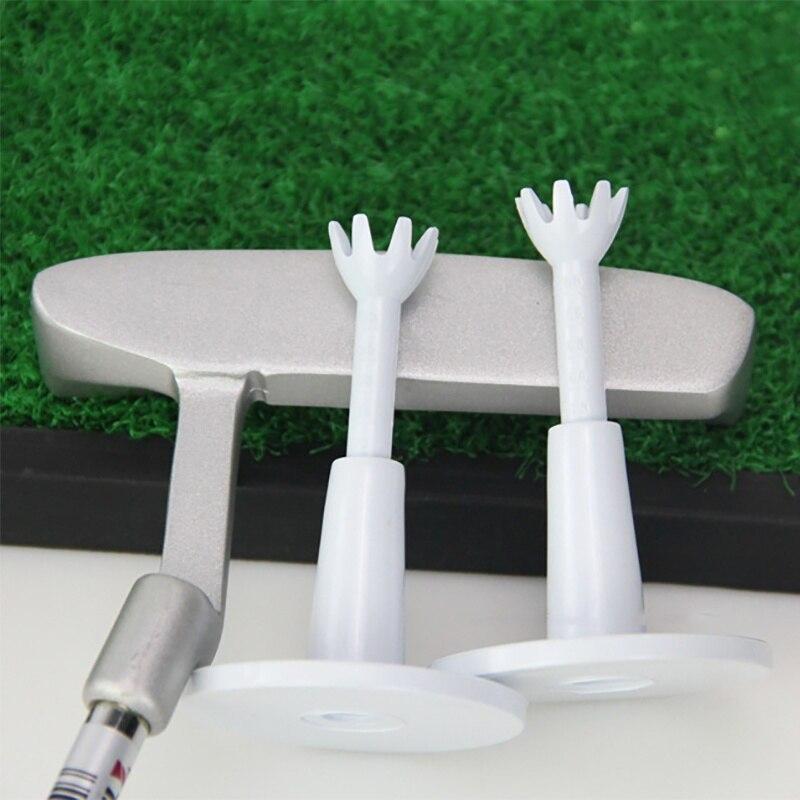 hot! 2pc/set Adjustable Exercise Golf Tee For Practicing Training Golf Accessories