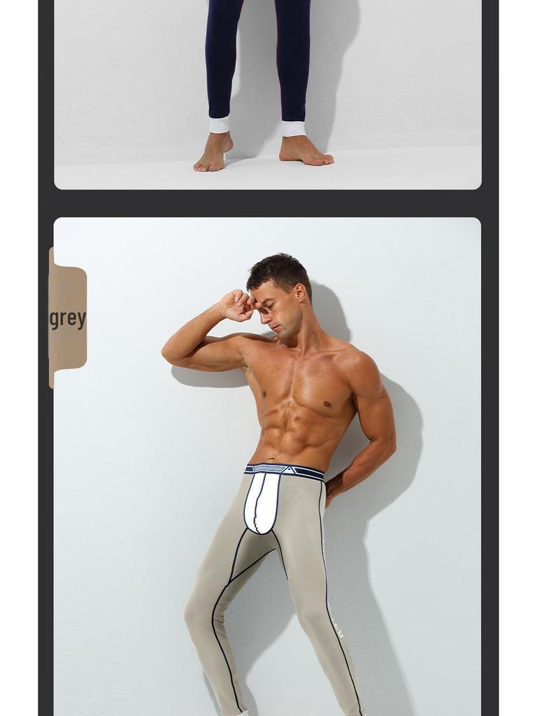 Мужские тонкие брюки из хлопчатобумажной шерсти: Теплая осенне-зимняя тенденция в одежде для дома