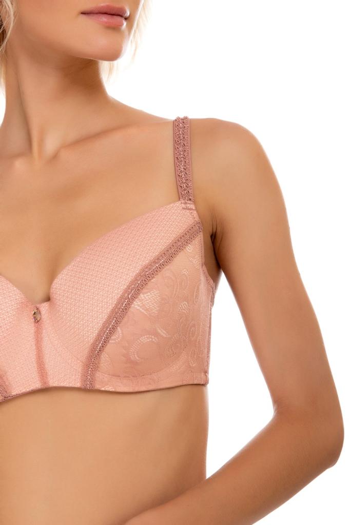 Lingerie Set: Bra with a Compacted Cup and Shorts Dimanche Lingerie (55306)