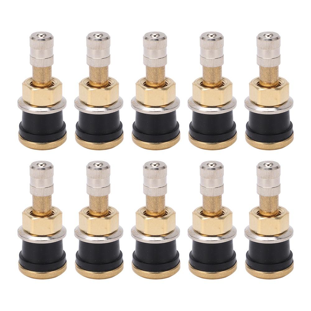 10PCS/20PCS Anti-Rust Truck Valve Stems Brass Material Tubeless Truck Valve Stem Tire Shop