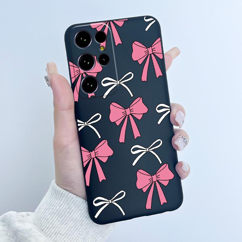 Чехол для Oukitel C61 Pro Чехол-обложка для Oukitel C61 GT Роскошный Милый Сердечко Заяц Забавный Черный ТПУ Мягкий Силикон Защитный Чехол для Телефона