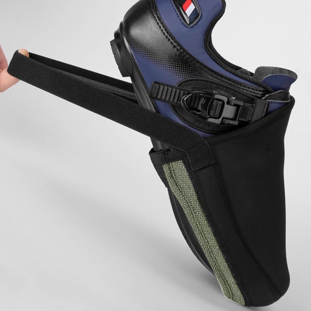 1 пара ветрозащитных бахил для ног, чехлы на пальцы для шоссейного велосипеда, велосипедные бахилы, теплоизолирующие чехлы для обуви для шоссейного велосипеда, велосипедные грелки для пальцев ног