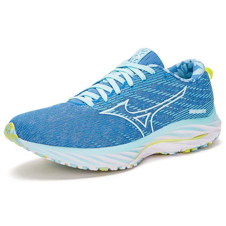 Roxy X Mizuno Wave Rider 26 Нескользящие Прочные Дышащие Низкие Беговые Кроссовки Женские кеды Небесно-Голубые J1GD225872