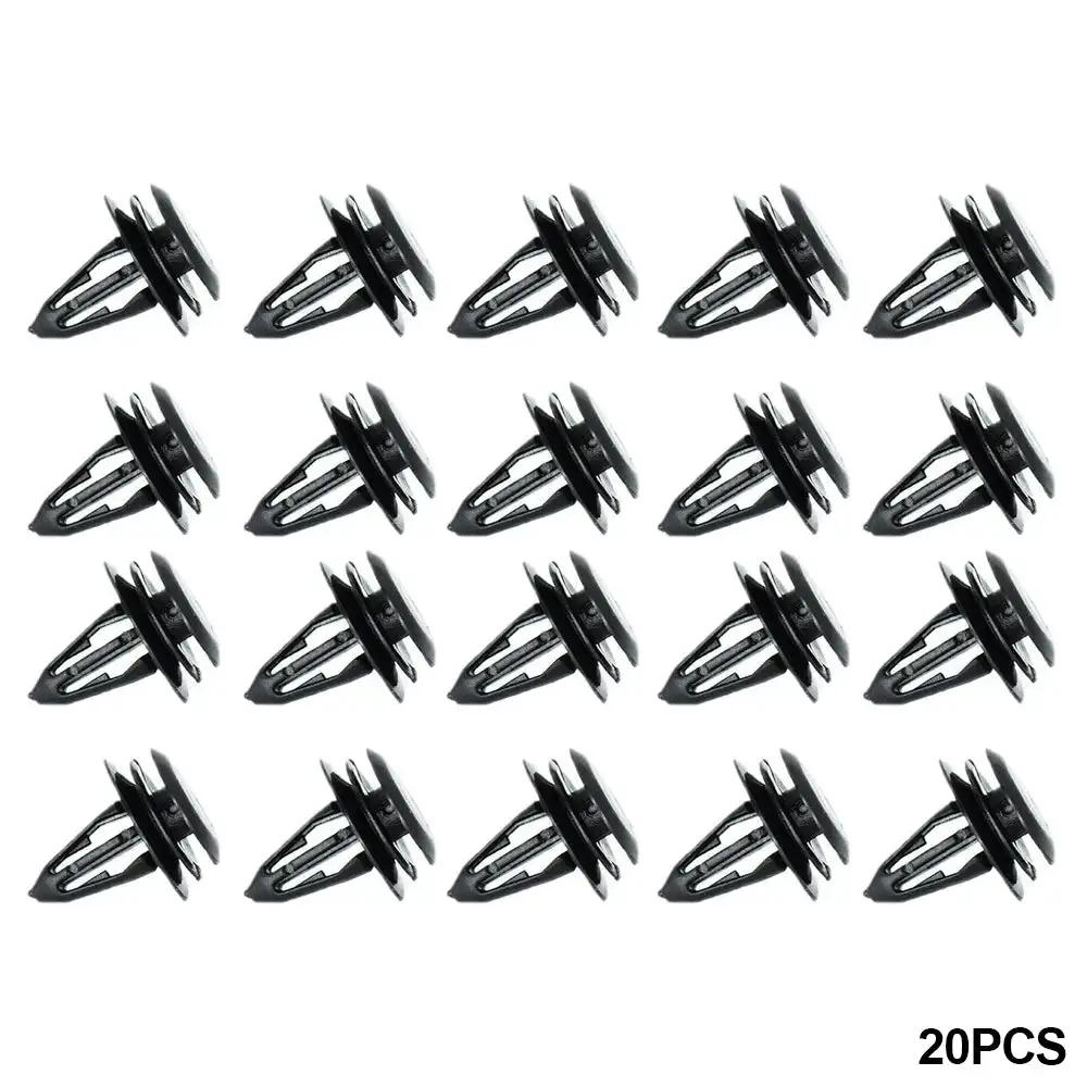 10 шт. автомобильная дверная обшивка панели карты клипсы авто пластиковые заклепки крепеж для MG ZS 2017-2021 MG 3 2018-2021 10116060 авто крепеж