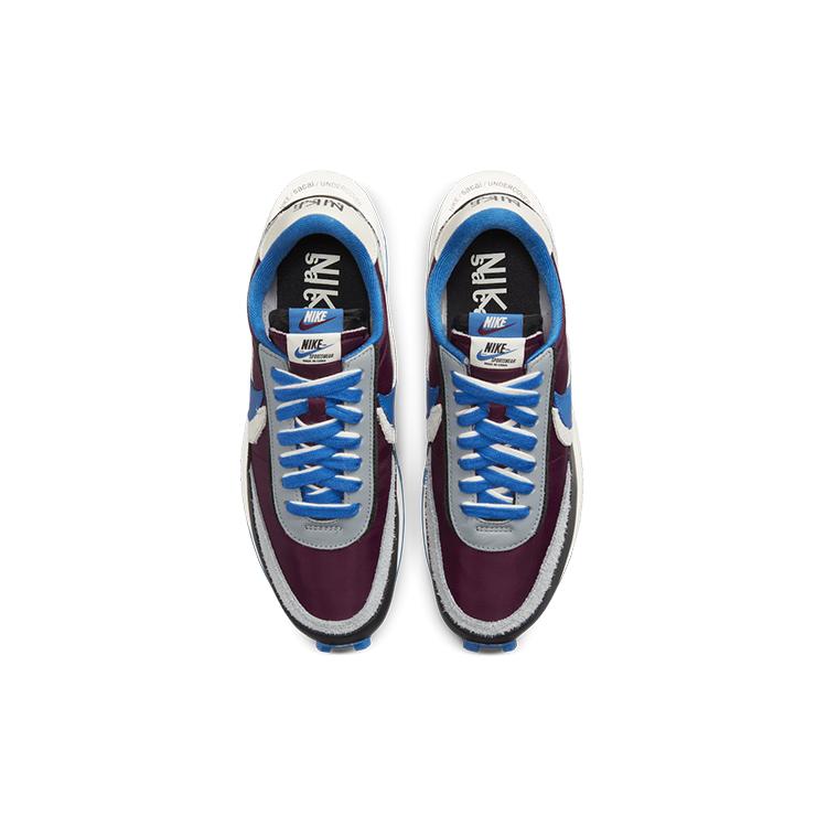 Nike X Sacai X Undercover LDWaffle 'Night Maroon Team Royal' DJ4877-600