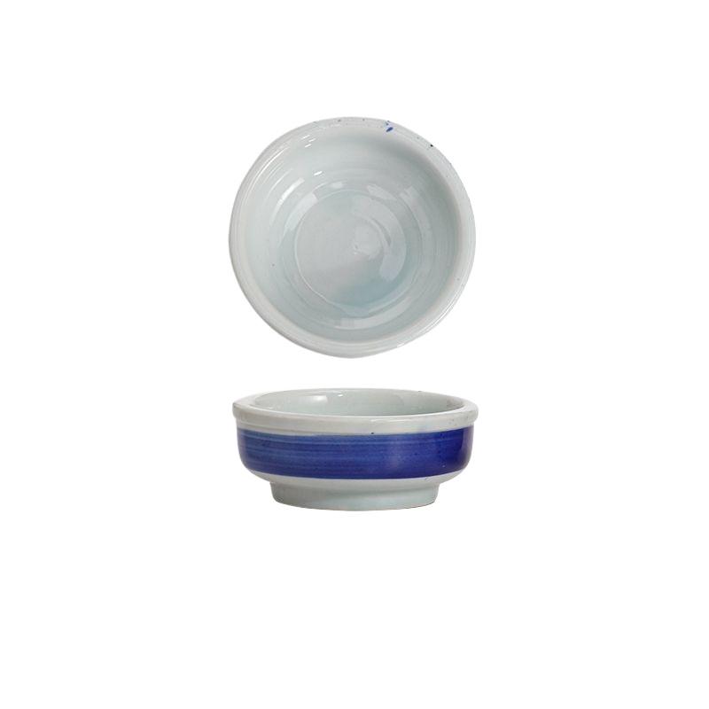 Керамическая тарелка в японском стиле, креативная бытовая тарелка для соевого соуса, ресторанная посуда, коммерческая тарелка для уксуса для макания суши