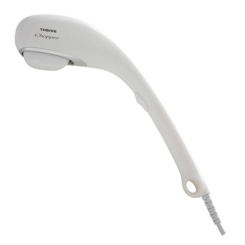 Thrive Chopper "Easy Massage with Comfortable Vibrations" Handy Massager MD-8302 White Managed Medical Equipment