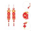 Vietnamese Year Red Hanging Couplets Blessing Pendant Decorative Photo Props Ornament Door Sign